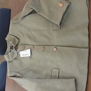 Rosée Womens blazer olive green in large 6/10/22 tub2